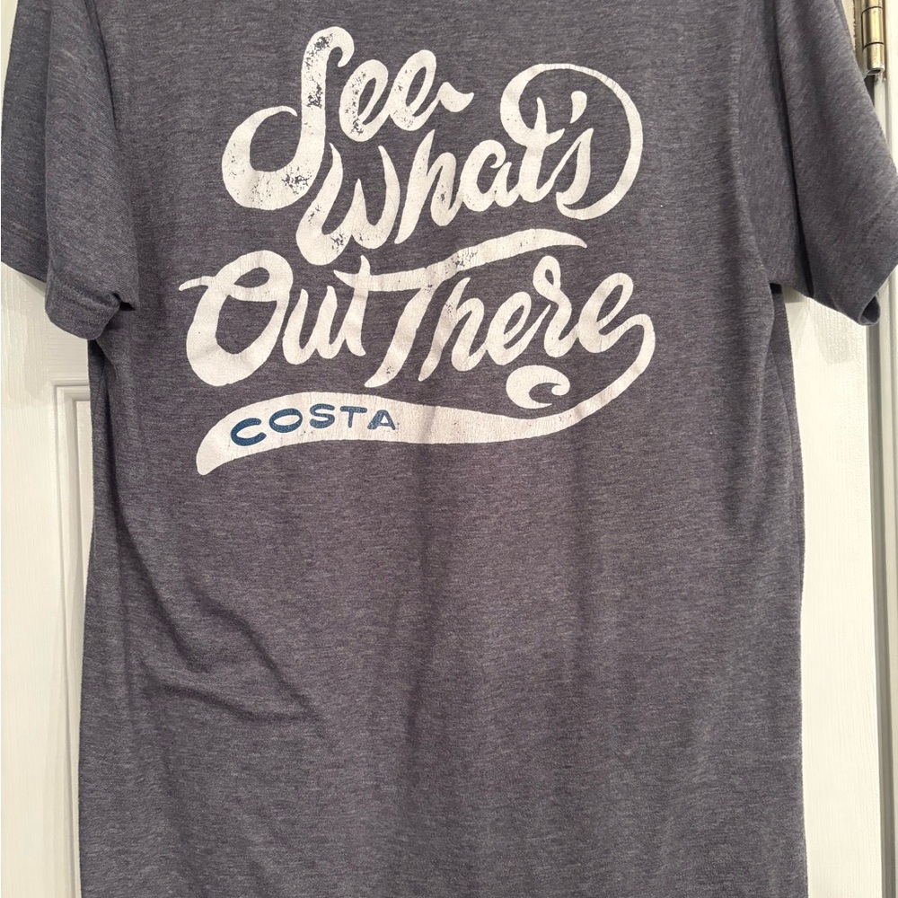Costa Gray Short Sleeve Tees Modern Style